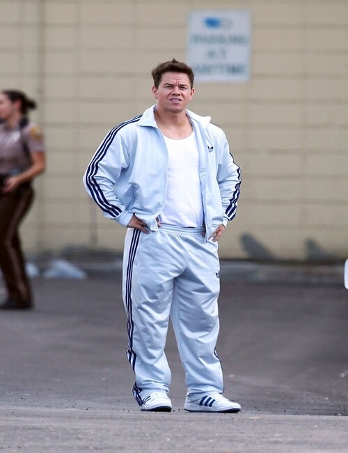 Mark Wahlberg White Tracksuit