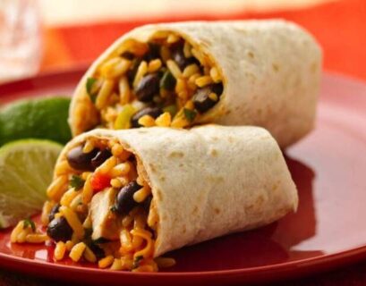 Chicken and Bean Burrito Recipe