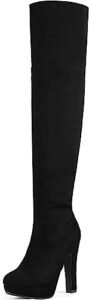 DREAM PAIRS Women's Thigh High Over The Knee Boots