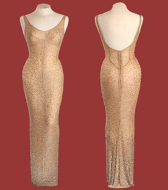 Kim Kardashian Marilyn Monroe Dress