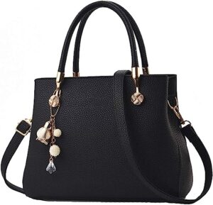 PU Leather Top Handle Satchel Shoulder Tote Bags