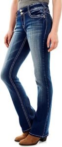 WallFlower Women's Luscious Curvy Jeans