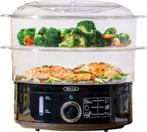 12. BELLA Two Tier Vegetable or Food Steamer