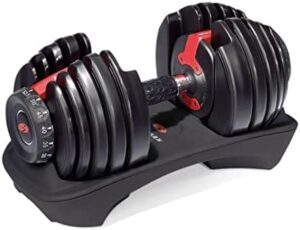 2. Bowflex SelectTech 552 Adjustable Dumbbells