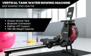5. ETONSUNNY Water Rowing Machine