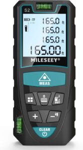 1. RockSeed 165 Feet Digital Laser Distance Meter