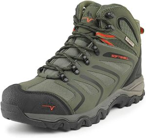 9. NORTIV 8 Men’s Ankle High Waterproof Hiking Boots