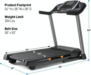 12. NordicTrack T Series Treadmills