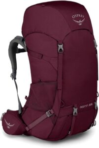 2. Osprey Renn 65 Women’s Backpacking Backpack