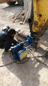 6. TDG40 Portable Line Boring Machine