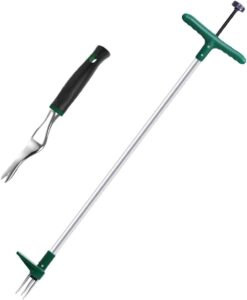 3. Walensee Stand Up Weeder & Hand Weeder