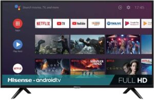 4. Hisense 40-Inch 40H5500F Android Smart TV