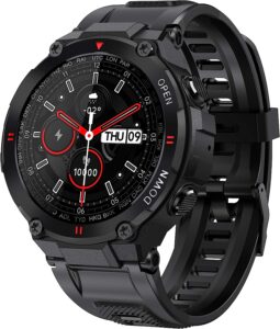 1. Military Outdoor Tactical Smart Watch for Men