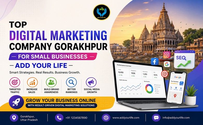 Top Digital Marketing Company Gorakhpur for Small Businesses